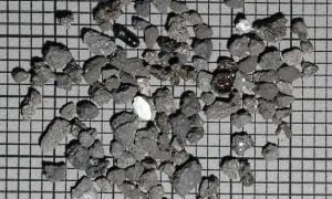 lithic fragments from the regolith