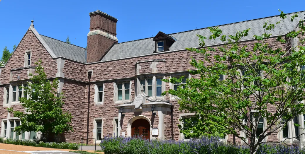 "Scott Rudolph Hall South Entrance"