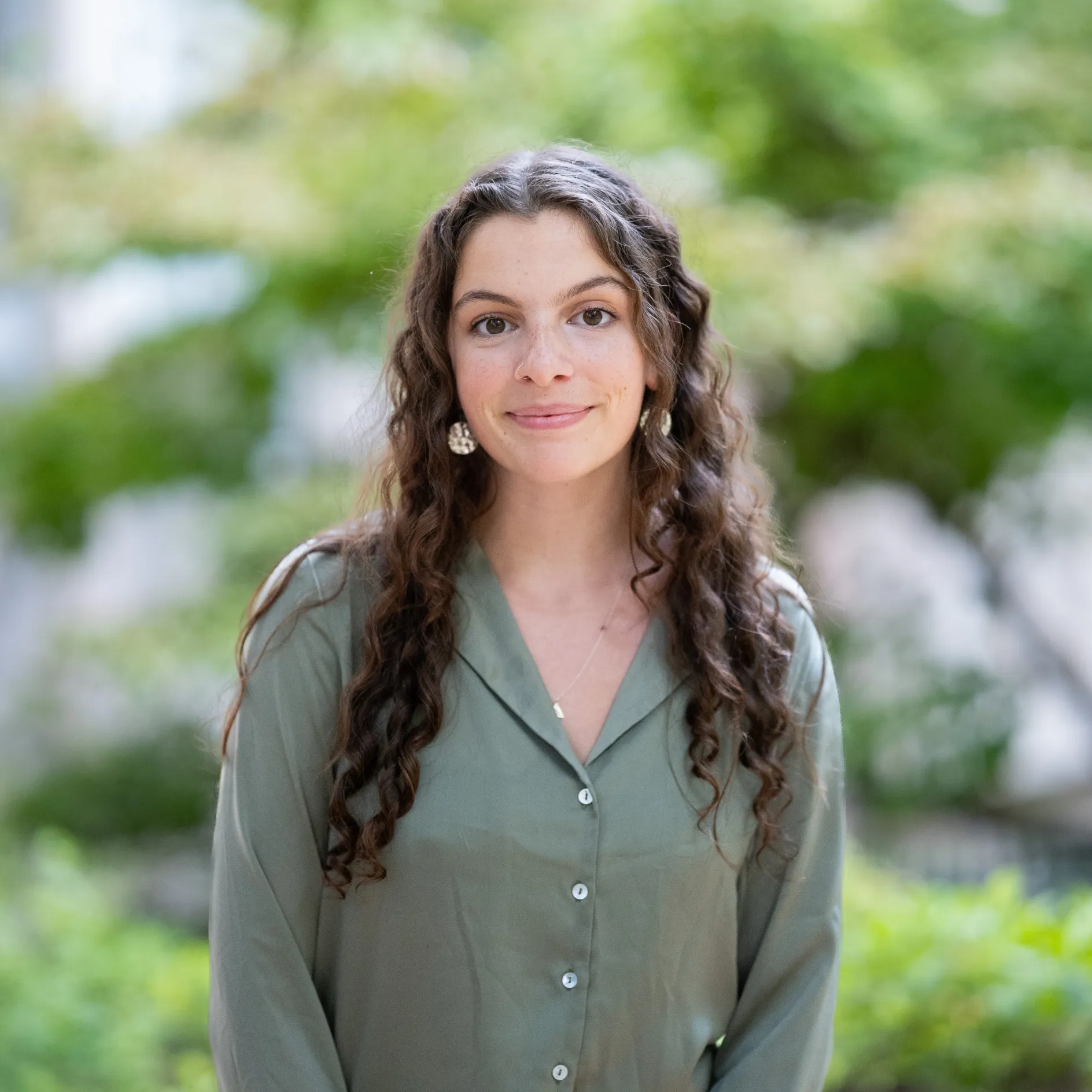 "Graduate Student Zoe Schlossnagle"