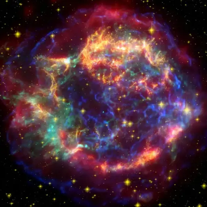 "Cassiopeia A - NASA JPL Caltech"