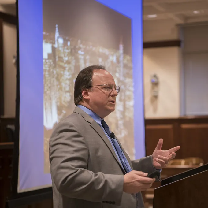 Michael Wysession, executive director of the teaching center, said the COVID-19 crisis has provided instructors an opportunity to rethink how they teach.