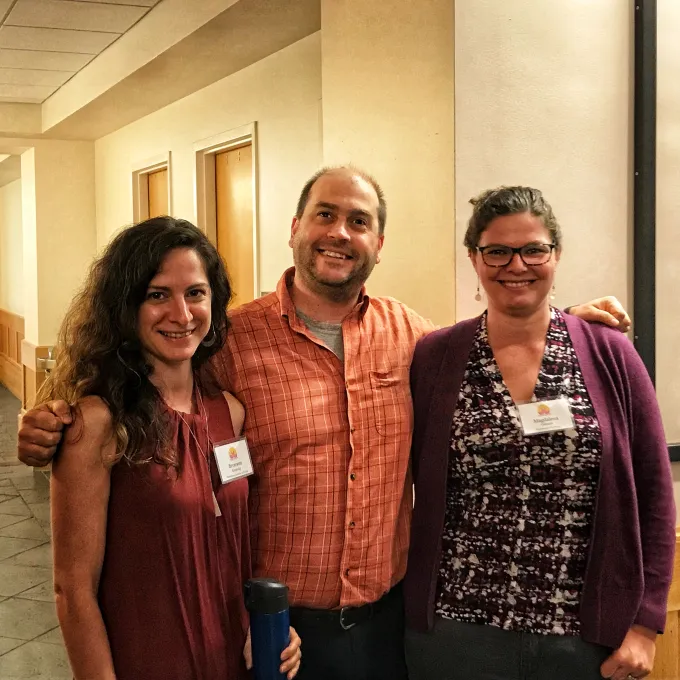 Packard Fellows Bronwen Konecky, David Fike, and Maggie Osburn